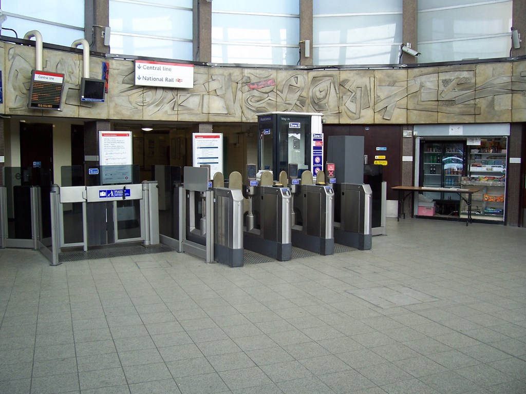 Inside South Ruislip Station