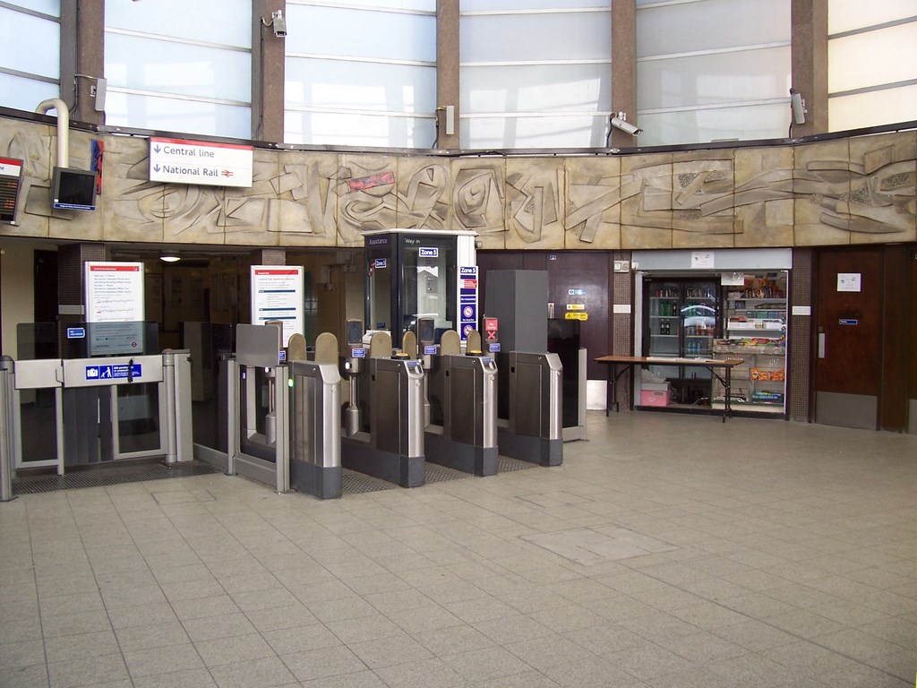 Inside South Ruislip Station 2