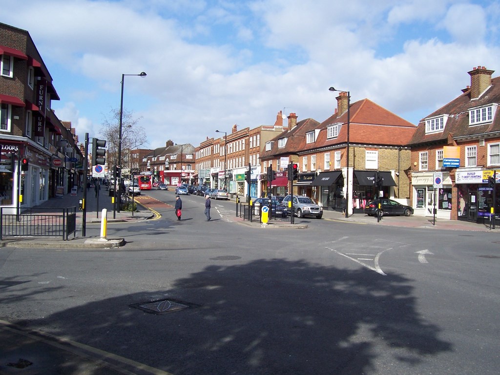 Looking Up Ruislip High Street