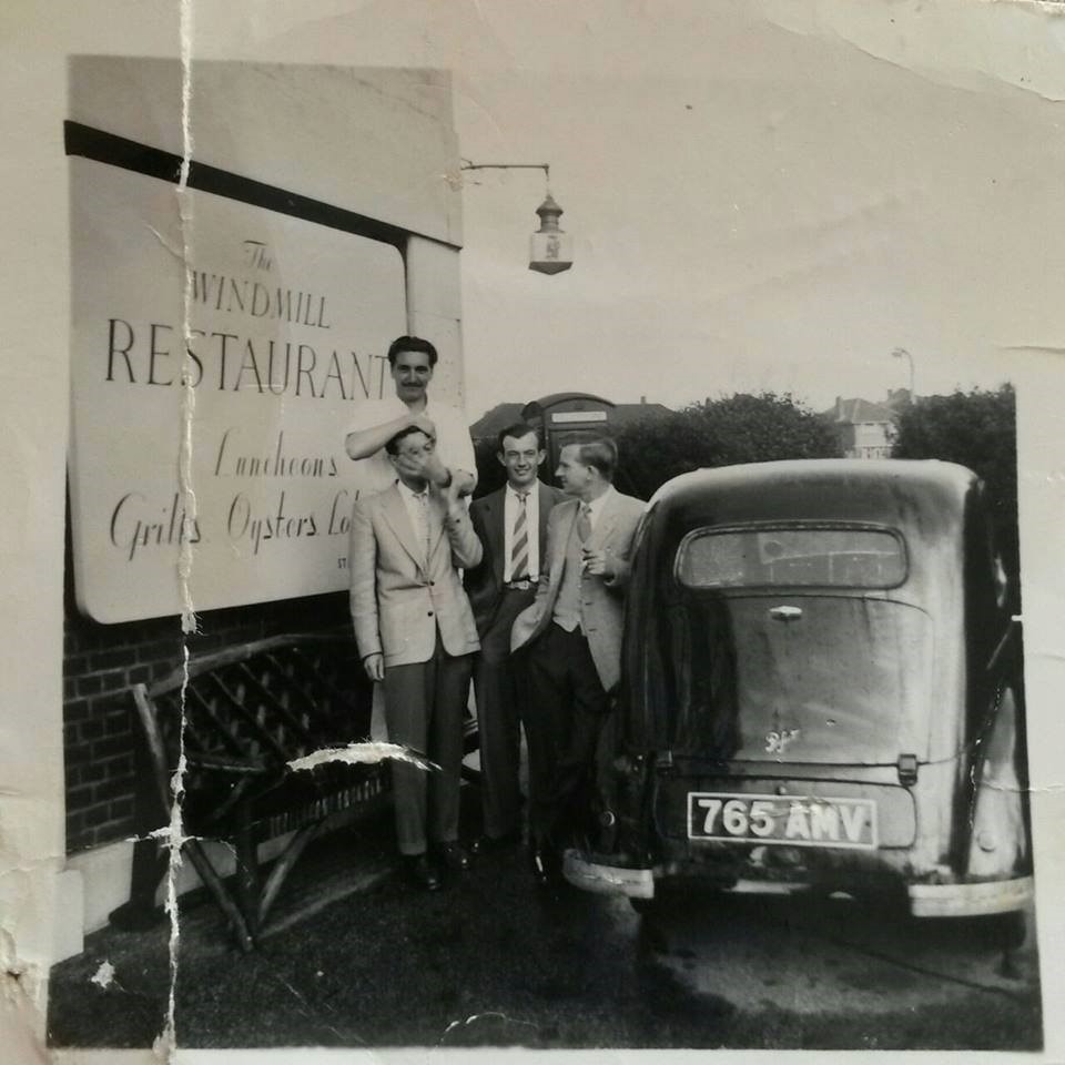American Servicemen At The Windmill In Ruislip Manor