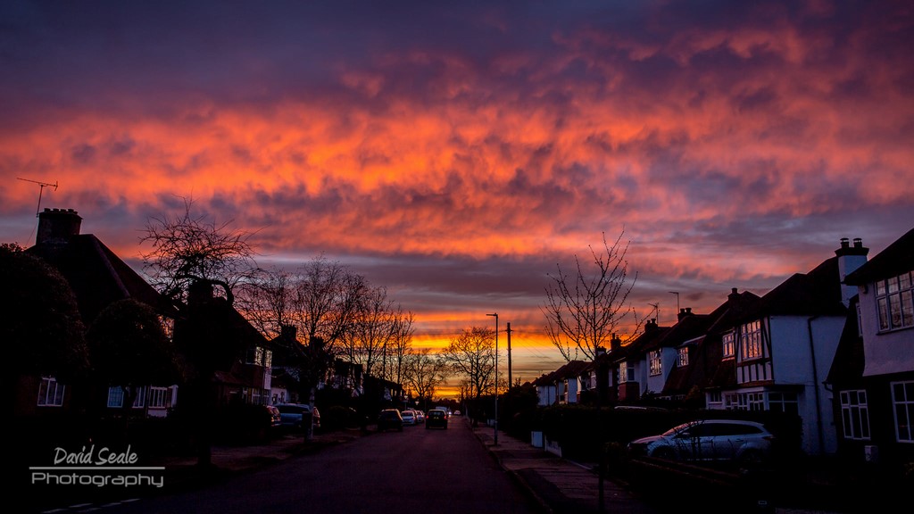 Sunset Over Ruislip