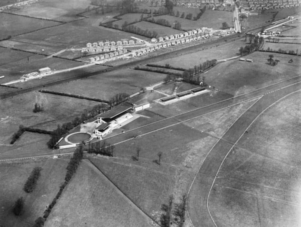 Northolt Racecourse In Around 1930