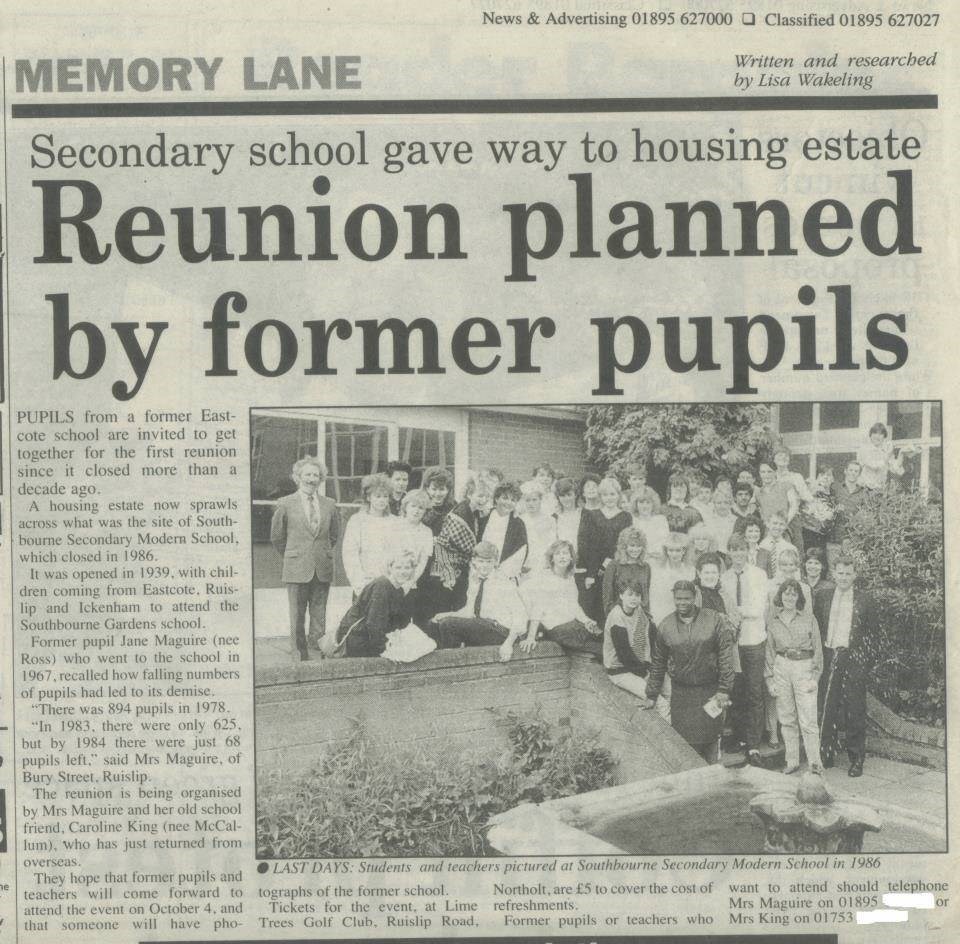 Southbourne School Reunion