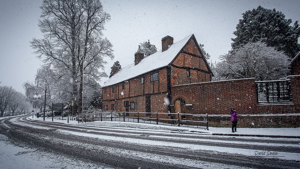 Ruislip Alms Houses In The Snow In 2020