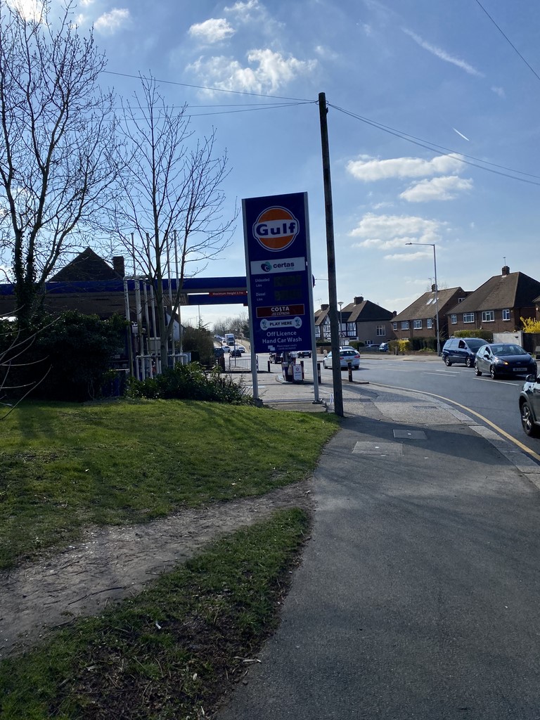 Gulf Petrol Station West Ruislip 2020
