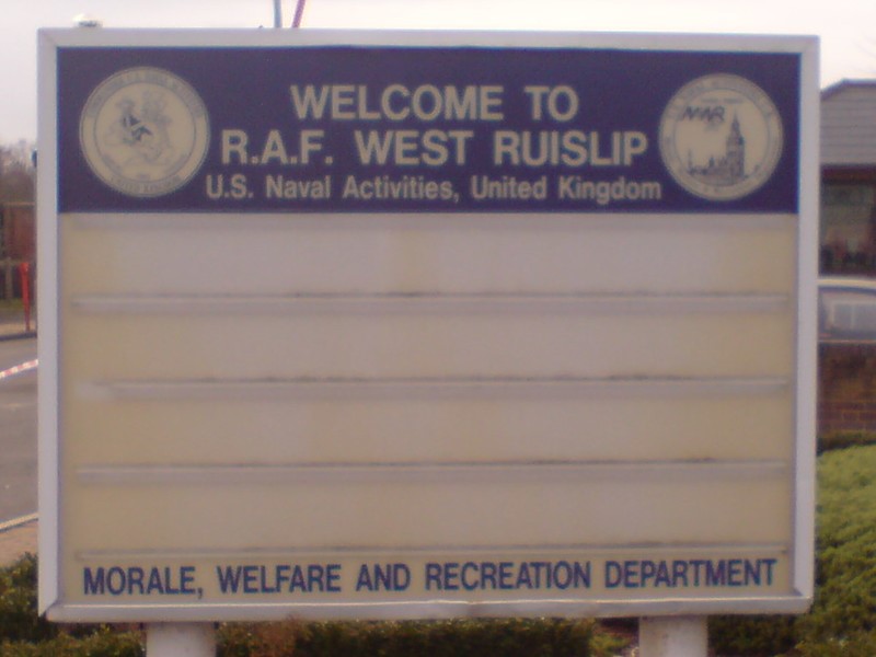 RAF West Ruislip Welcome