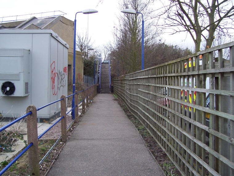 Path From Car Park Towards West Ruislip Station
