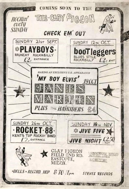 The Clay Pigeon Eastcote Advert 7