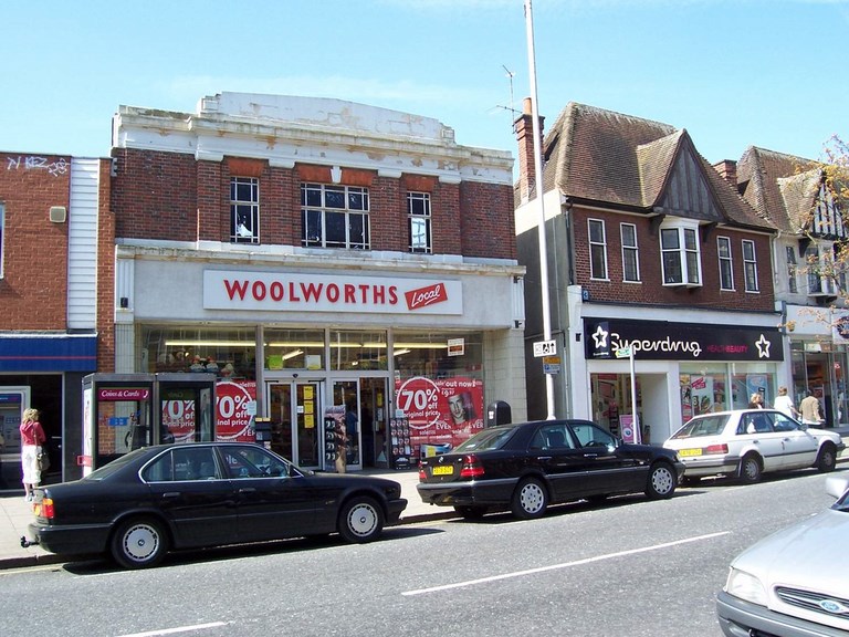 Woolworths in Ruislip High Street