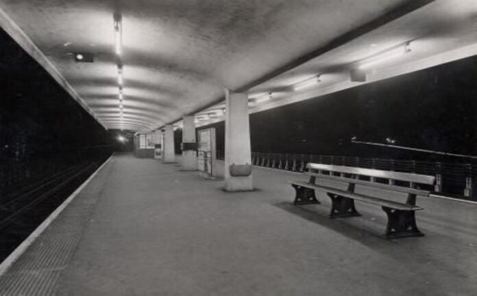 Ruislip Gardens Station 1950