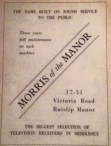 Morris of the Manor Advert 1