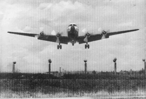 Coming in to land at Northolt