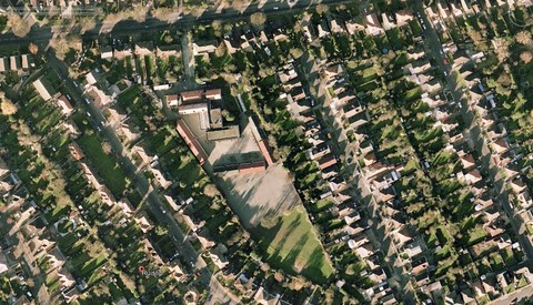 Manor School From Google Earth