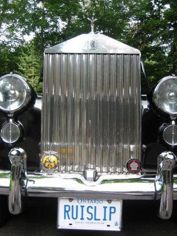 Ruislip Number Plate Canada 3