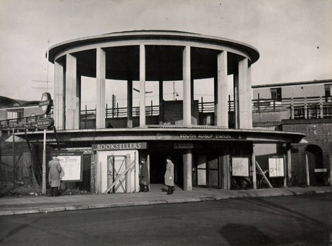 South Ruislip station under construction
