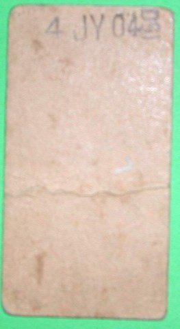 Ruislip first ever ticket issued from Uxbridge 001