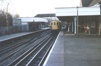 A BR Train At Ruislip Station 2