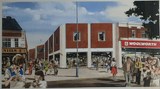 Painting of Woolworths in Ruislip