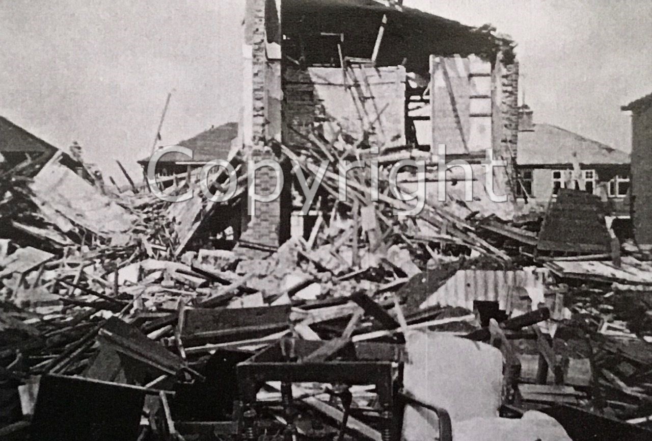 Ruislip Online Shenley Avenue Bomb Damage Images